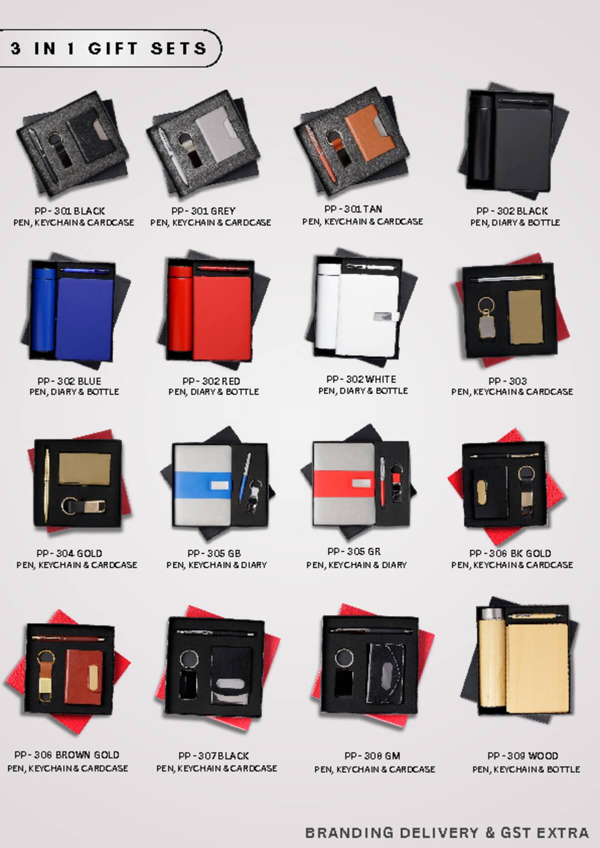 3-in-1 Gift Sets catalogue, page 1