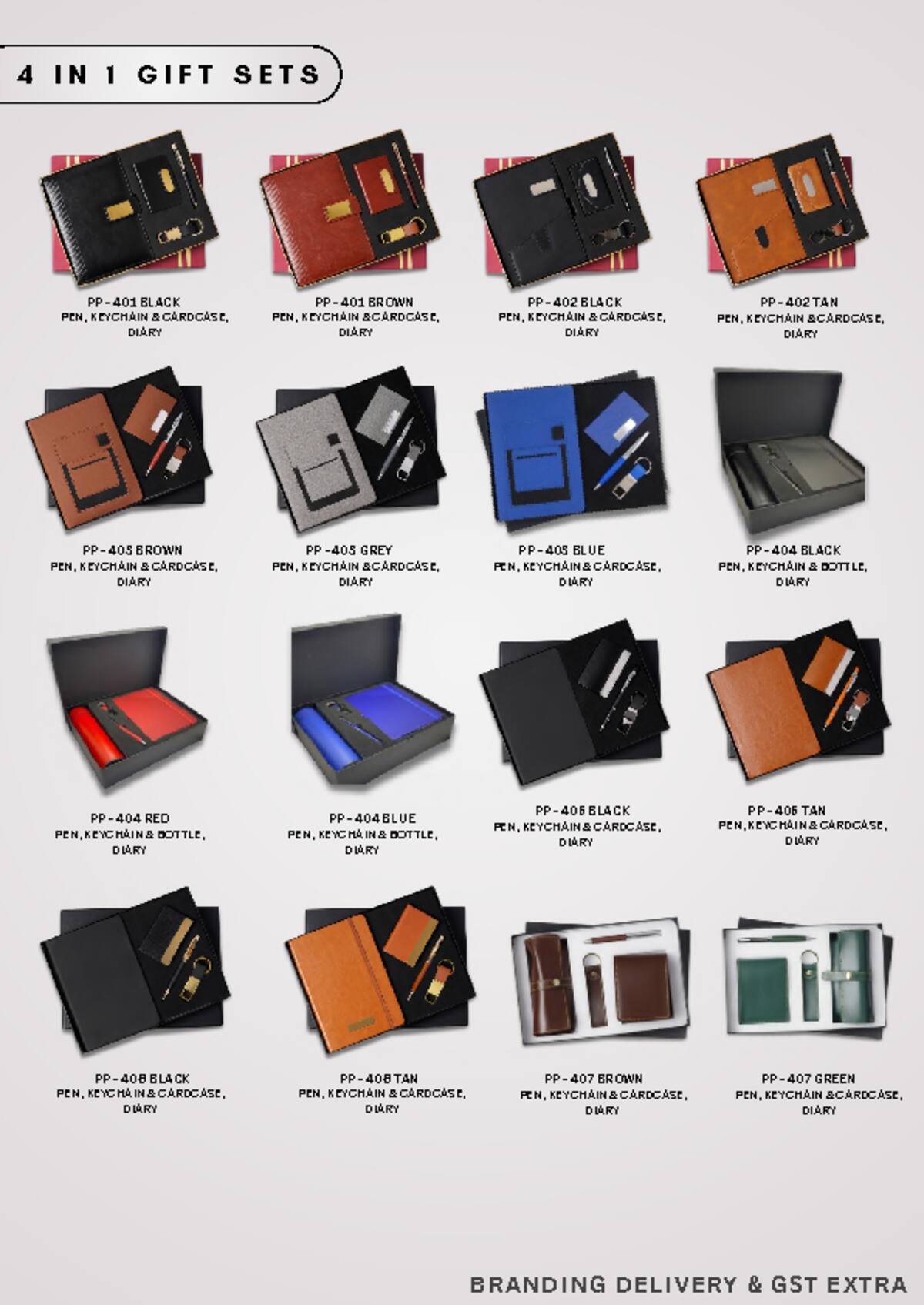 4-in-1 Gift Sets catalogue, page 1