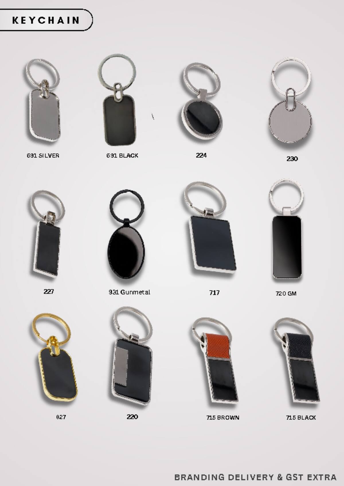 Key Chains catalogue, page 1