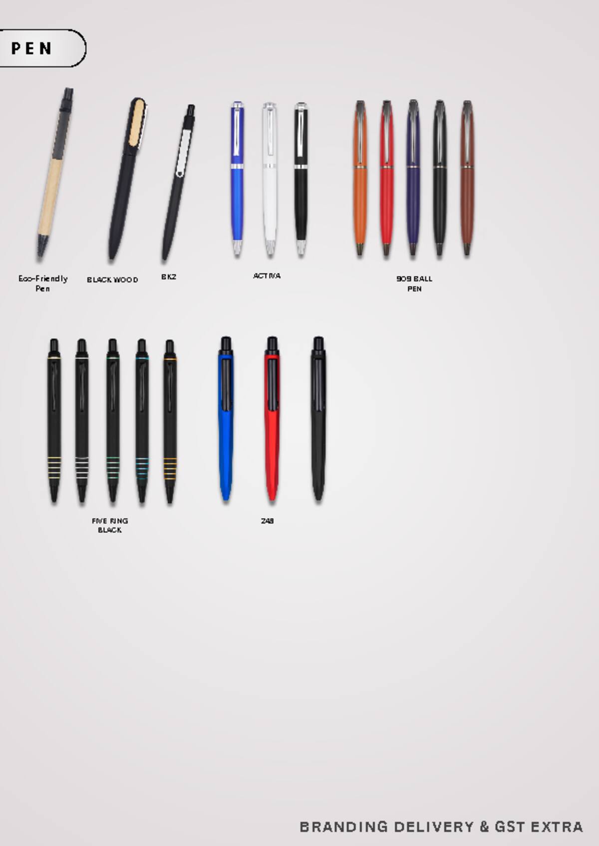 Pens catalogue, page 7