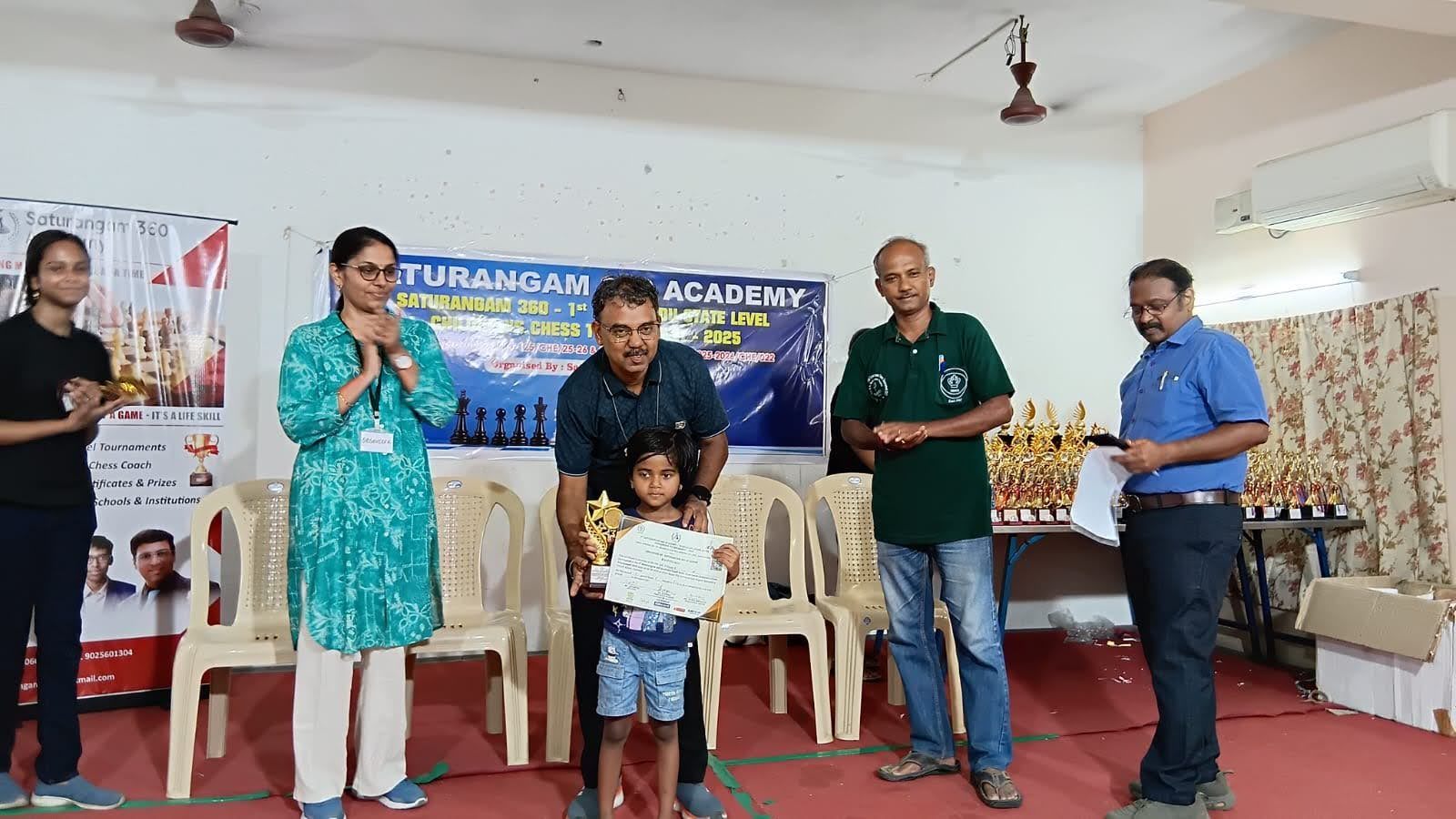 1st Tamil Nadu State Level Chess Tournament — photo 15