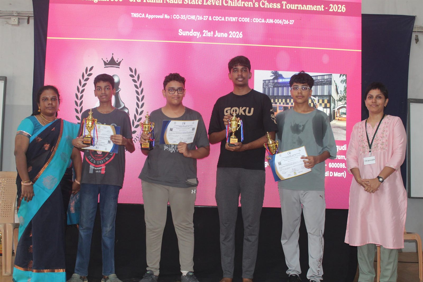 3rd Tamil Nadu State Level Chess Tournament — photo 26