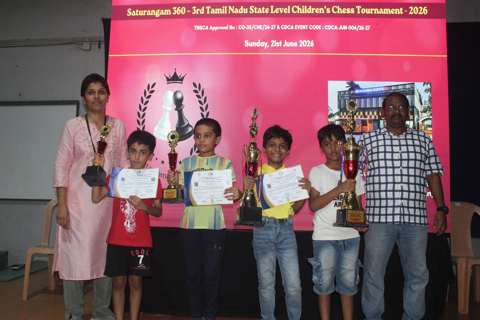 3rd Tamil Nadu State Level Chess Tournament — photo 27